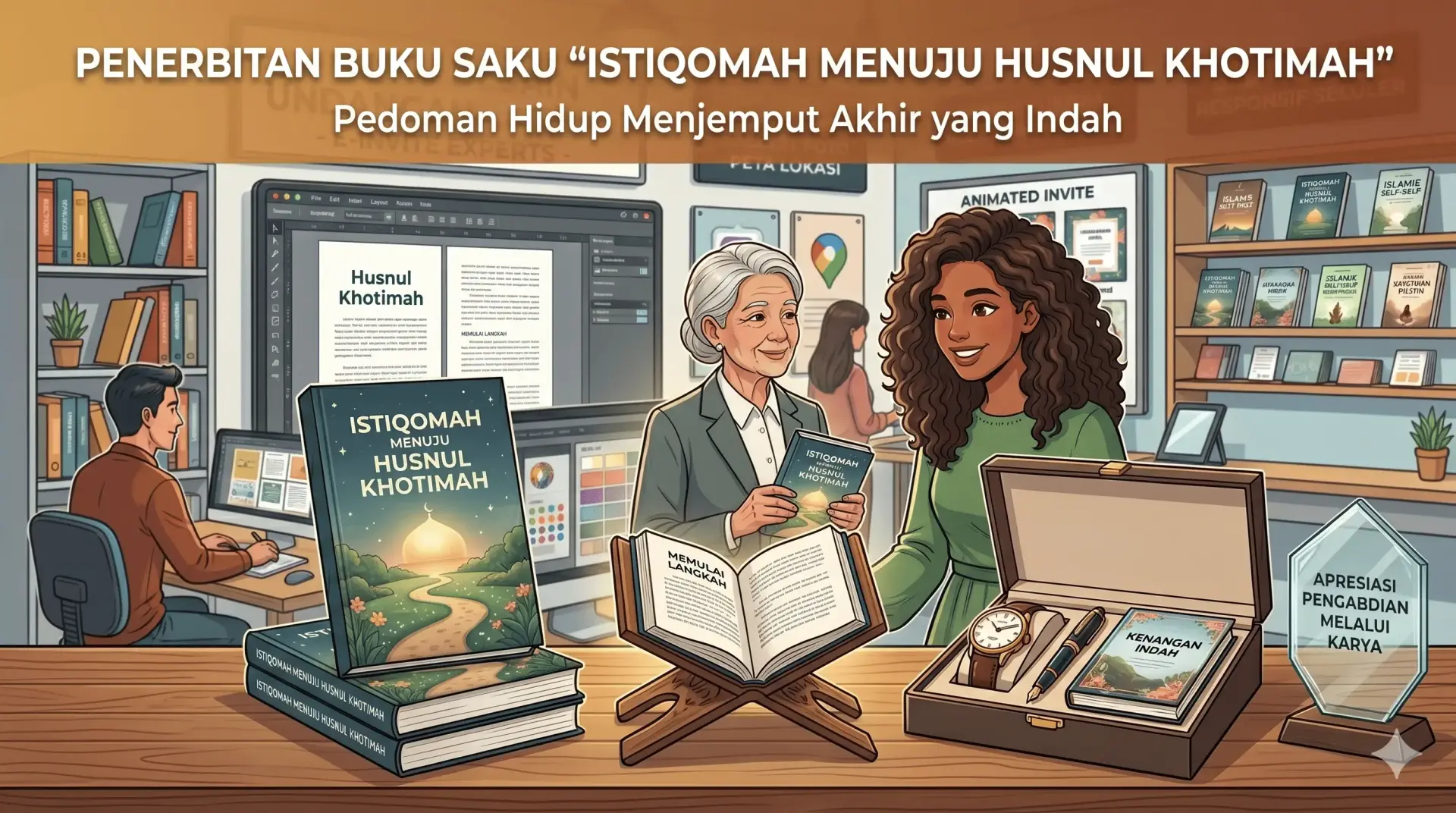 Penerbitan Buku Saku "Istiqomah Menuju Husnul Khotimah"