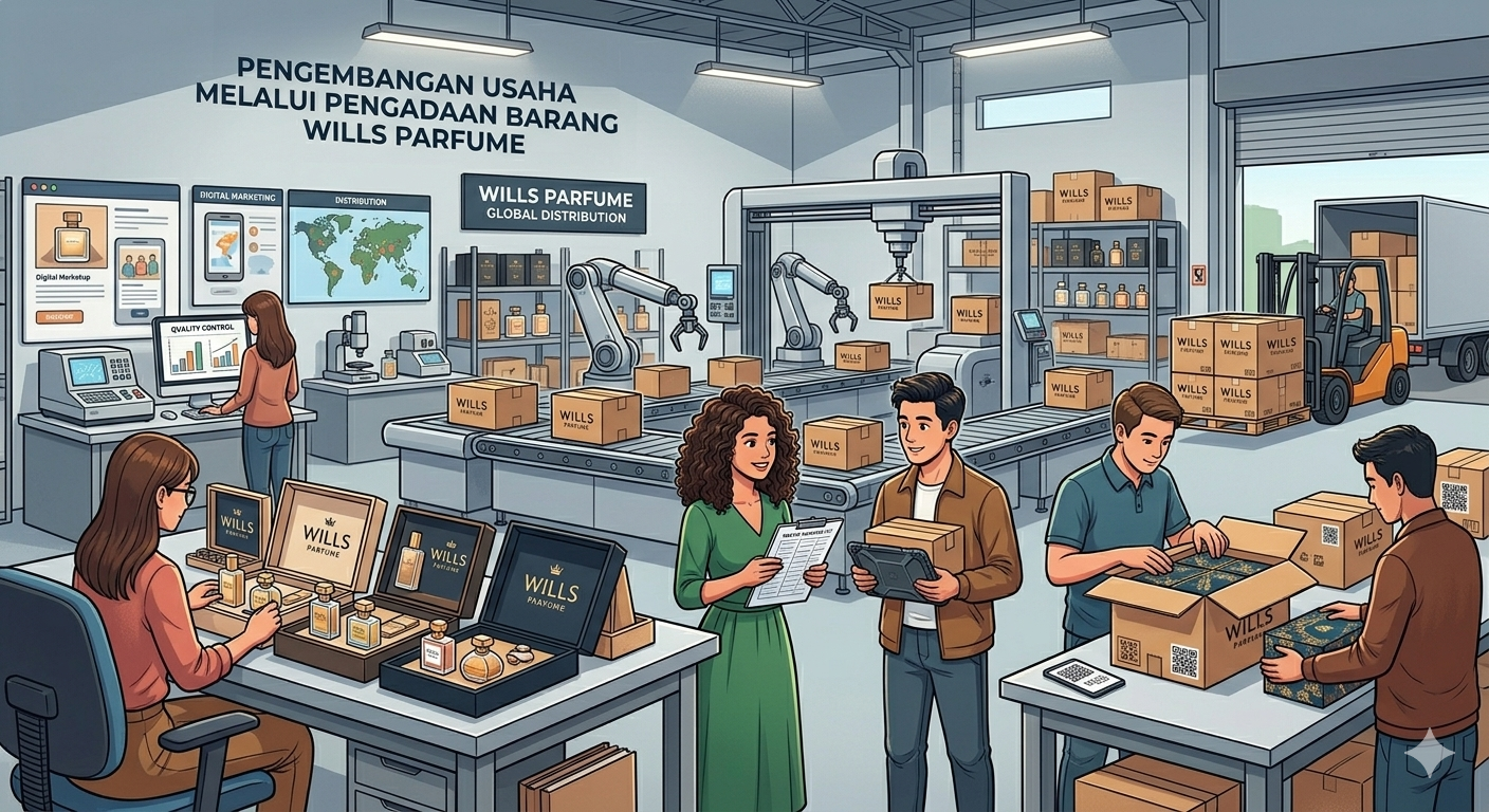 Pengembangan Usaha melalui Pengadaan Barang Wills Parfume