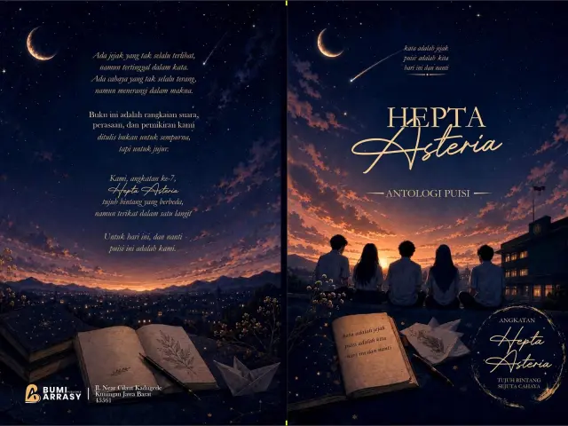 Penerbitan Buku "Hepta Asteria"